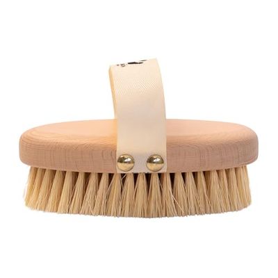Eco Bath London Escova de mão de sisal natural, banho escovada de pele seca, escova de massagem esfoliante, tratamento de celulite, elimina a pele morta e toxinas com sisal natural