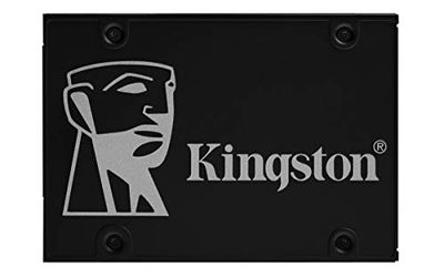 Kingston KC600 SSD SKC600/512G SSD Interne 2.5" SATA Rev 3.0, 3D TLC, Chiffrement XTS-AES 256 bits