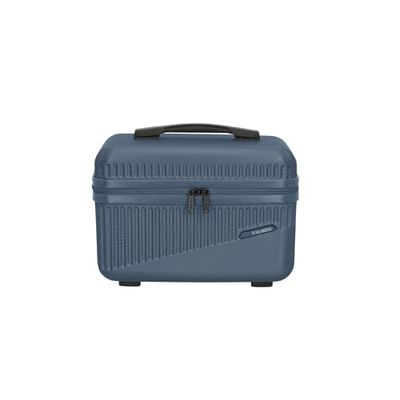 Travelite Bali hårt skal skönhetsfodral, skönhetsfodral 36 cm, blå, Beautycase 36 cm, Hårt skal skönhetsfodral