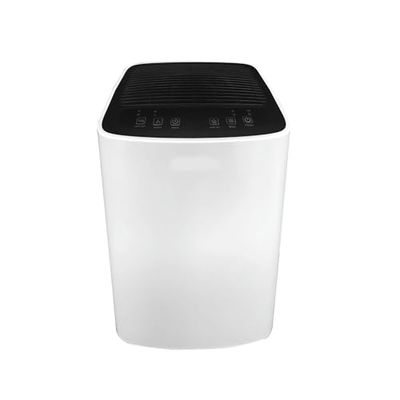 Luchtontvochtiger 200 W, met een capaciteit van 12 liter per dag. Ideaal voor droge en comfortabele omgevingen, voorkomt schimmel en slechte geurtjes.