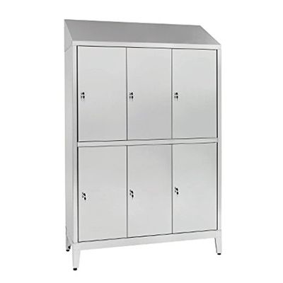 Glooke Selected Armoire, Acier Inoxydable, Gris, Taille Unique