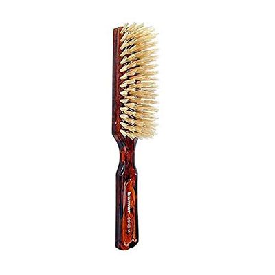 Bamar - Flat brush with natural bristle colour