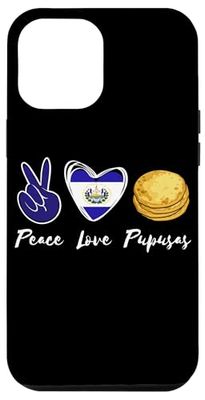 Pupusas Lover Love Peace El Salvador Nourriture salvadorienne Coque pour iPhone 12 Pro Max