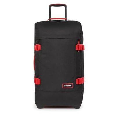 EASTPAK TRANVERZ L Valise, 79 x 40 x 33 cm, 121 L - Kontrast Scarlet, Rouge