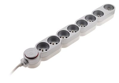 Zenitech - TV-aansluiting Ø9,52mm + SAT + FM - Wit - Venus
