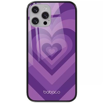 ERT GROUP mobiltelefonfodral för Apple Iphone 13 originalt och officiellt licensierat Babaco mönster Hearts 007 tillverkad av härdat glas, skyddsfodral