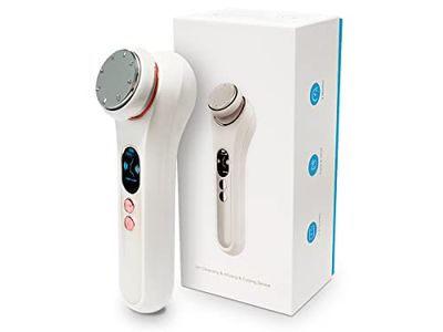 QUIRUMED 4 in 1 Firming Facial Massager, Firm Skin, Skin Cleansing, Anti-Aging, Facial Care, Ion Technology, Cold Mode, Rechargeable Lithium Battery