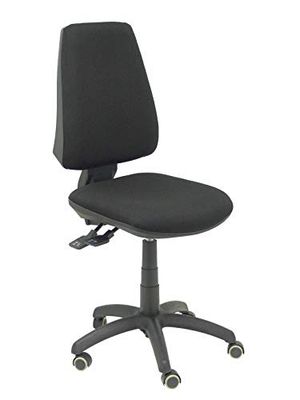 Piqueras y Crespo Chaise Elche S Bali Noire Roues en parquet