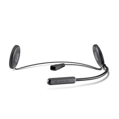 Midland - Écouteur sans Fil Bluetooth 5.2 Individuel Lokui K10 pour Motocyclistes Urbains, Répondeur Invisible Universel avec Filtre Anti Bruit - Écouteurs Casque Moto Minces 7mm avec Charge Rapide