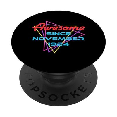 Awesome Since November 1924 PopSockets PopGrip Adhesivo