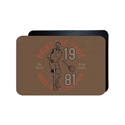 Bonamaison, Rechthoek Digital Bedrukte Gaming Mouse Pad voor gamers, antislip onderkant, voor kantoor en thuis, single speler-games S, grootte: 45 x 30 cm