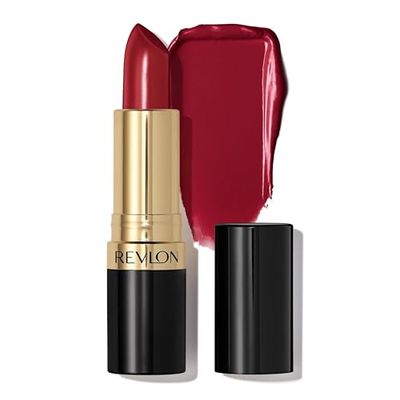 Revlon Super Lustrous Lipstick, Rossetto con Formula Cremosa, Infuso Con Vitamina E, 810 Uncut Ruby, 4,2g