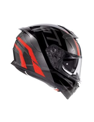 Premier CASCO DEVIL GT 17,GRIGIO/NERO/ROSSO,M+