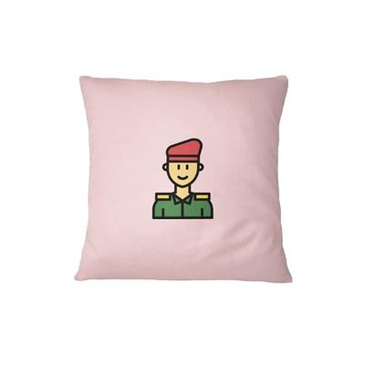 Bona Basics, Housse de Coussin décorative, Housse de Coussin décorative, décoration de Maison, pour canapé, café, Taille : 60 x 60 cm, Couleur : Rose Clair