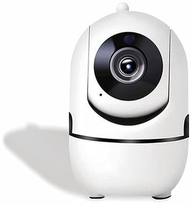 Denver SHC-150. Caméra de sécurité WiFi/IP - intérieur. Capteur CMOS 1mégapixel. sans Fil. Compatible avec Tuya Smart Life. Infrarouge pour Une Utilisation de Nuit. Blanc 1 Unité (Lot de 1)