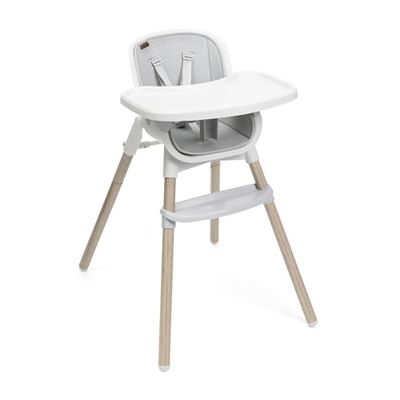 Chicco, Chaise Haute Évolutive, Zest Plus pour les Bébés et Enfants de 6 Mois à 40 kg, Chaise Haute avec Siège lavable, Harnais 5 Points et Plateau Amovible, Compacte, Légère et Peu Encombrante