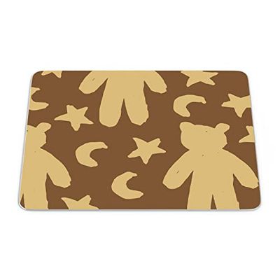Bonamaison, Tapis de Souris Rectangle Imprimé Numériquement, Fond Antidérapant, pour Bureau et Maison, Taille: 22x18cm