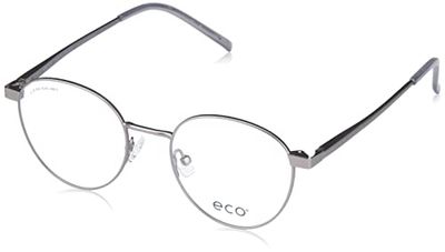 MODO & ECO Quebec Glasögon, matt mörkt silver, 49 unisex, matt mörkt silver, Matt mörksilver