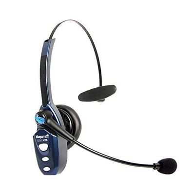 Jabra BlueParrott B250-XTS SE Bluetooth 5.0 On-Ear Mono Headset - Ideal for High-Noise Environments - 91% Noise Cancellation - With USB-C Charging Cable - Black