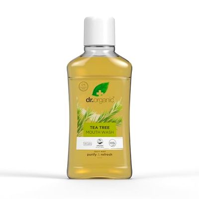 Dr. Organic Arbre à Thé Bio Bain de Bouche, 500 ml