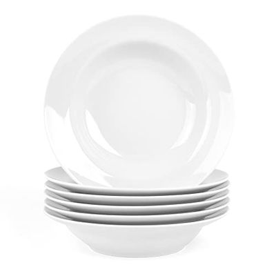 Holst Porzellan /Germany BL 023 Prato fundo 23 cm básico, branco, 23,5 x 23,5 x 5 cm, 6 unidades