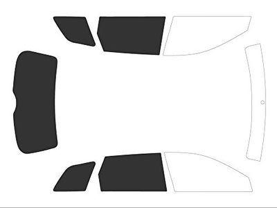 Variance Auto Films - Pellicola Oscurante per Auto Kit 3/4 Posteriore, Nero 05