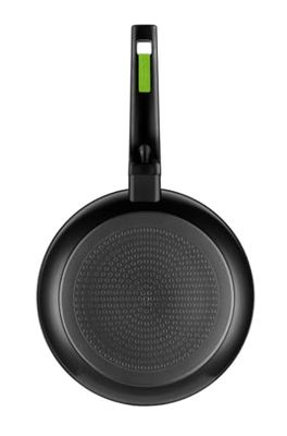 VoltShine Poêle en aluminium forgé de 24 cm, légère et durable, idéale pour une cuisson uniforme et un nettoyage facile