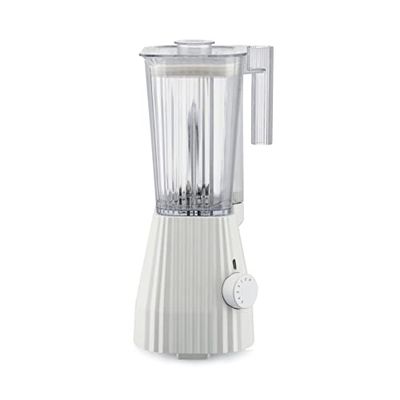 Alessi Plissé MDL09 B, Batidora de Diseño con Jarra Graduada, en Resina Termoplástica, Enchufe Europeo 700W, 1,5l, Negra