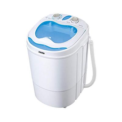 Mesko Home MS 8053 wasmachine Topload 3 kg Blauw, Wit