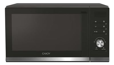 Candy Moderna Forno a Microonde con Grill, 20 Litri, 700W, 40 Programmi, 6 Livelli di Potenza, Funzioni Defrost e Autoclean, App hOn, Libera Installazione, 45,2 x 35,7 x 26,2 cm, Nero - CMGA20TNDB