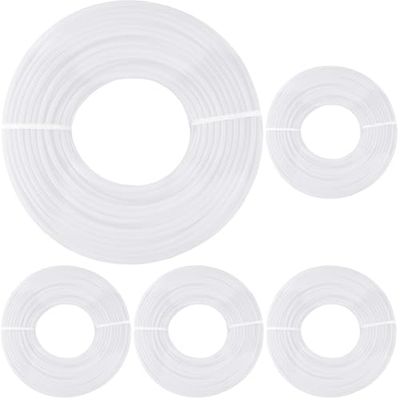 Dario Tools, CMB321225, Tombolo 1,2 mm, 25 m, bianco (Confezione da 5)