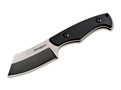 Magnum Challenger 02RY869 - Coltello da viaggio in acciaio, colore: Nero