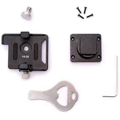 Tentacle Aluminum bracket for SYNC E with an additional Cold Shoe Mount