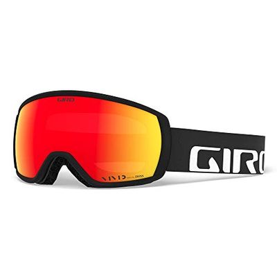 Giro Balance des Lunettes de Neige - Noir Wordmark Vif Ember, Cadre Moyen