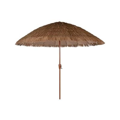 Home ESPRIT Parasol, bruin, polyethyleen, staal, 250 x 250 x 245 cm
