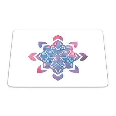 Bonamaison, Tapis de Souris Rectangle Imprimé Numériquement, Fond Antidérapant, pour Bureau et Maison, Taille: 22x18cm