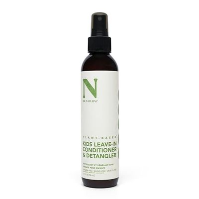 Dr. Natural Kids Leave In Conditioner - Hydrating Detangler Spray with Coconut Oil, Shea Butter - Frizz Control Hair Conditioner for All Ages - 198 ml