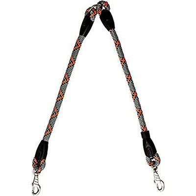 Arppe 227401606521 coupling 2 dogs California, black, gray and orange