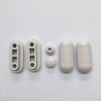 Ideal Standard - Multi Suites, Set de Patins Originaux pour siège, Pare-Chocs pour Toilettes, J100500, Neutre