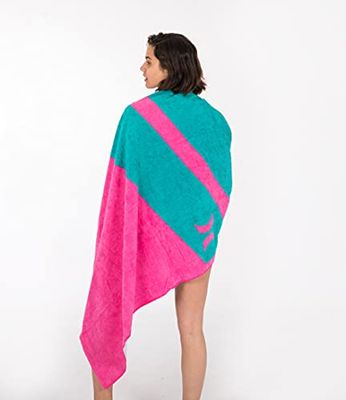 Hurley U Icon Slash Neon Pink Towel