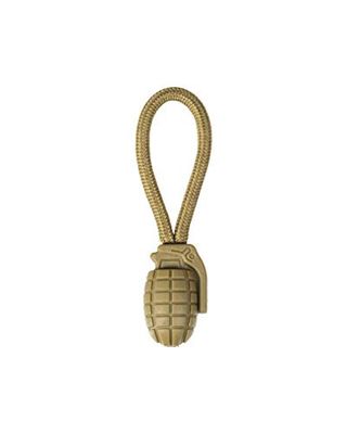 Mil-Tec Confezione da 5 anelli Puller Pineapple, Coyote, taglia unica