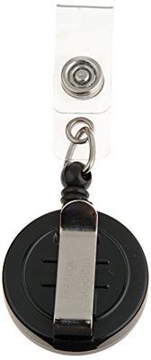 NCD Medical/Prestige Medical S13-BLK Porta Badge Retrattile, Nero