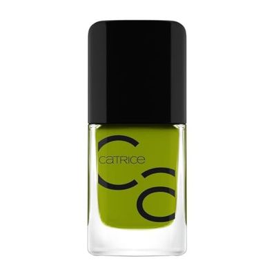 Catrice ICONAILS Gel Lacquer, Gel Polish, Nail Polish, No. 126 Get Slimed, Green, Long-Lasting, Shiny, No Acetone, Vegan, Microplastic Particles Free (10.5 ml)