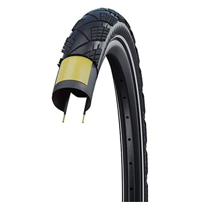 Schwalbe Cub.SCHW.marath.Eff.28x2.00 Evo V G Ad.Race Ple, Coperture Sport, Nero, Taglia Unica