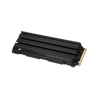 Corsair MP600 Elite 2 to M.2 PCIe Gen4 x4 NVMe SSD avec Dissipateur Thermique Inclus - M.2 2280 - Jusqu'à 7 000 Mo/s en Lecture Séquentielle - 3D TLC NAND Haute Densité - Noir