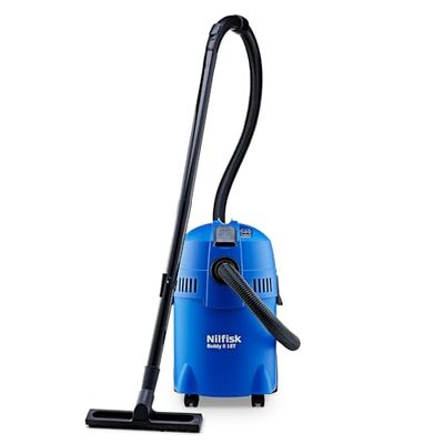 Nilfisk Buddy II 18L T Aspirador de água e pó, aspirador de bricolage para sólidos e líquidos, seco e húmido, exterior e interior (1200 W)