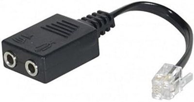 MicroConnect IC-574400 - Adaptador Sencillo y económico, Color Negro