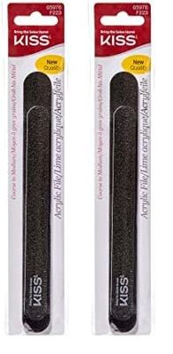 lima per unghie acrilica f223 2 lime (Confezione da 2)