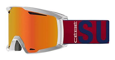 Cébé Unisex's Reference x Superdry Snow Goggles, White Matte, Large