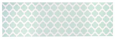 Zala Living Cook & Clean - Alfombra Antideslizante de Tejido Plano de Pelo Corto, Lavable, para Pasillo, Cocina, salón, Menta, 45 x 140 cm